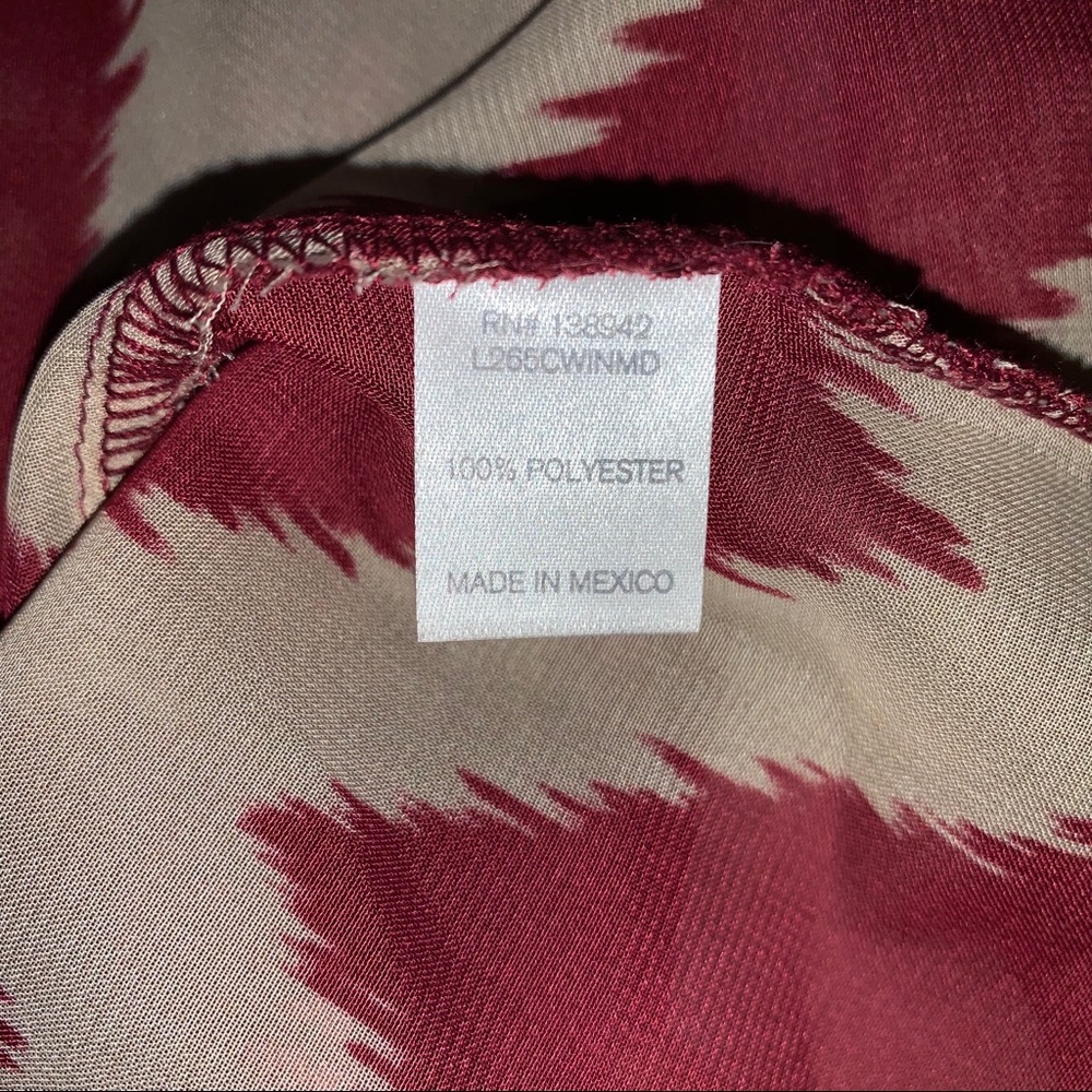 Charming Charlie Sheer Chevron Tunic - Picture 7 of 7